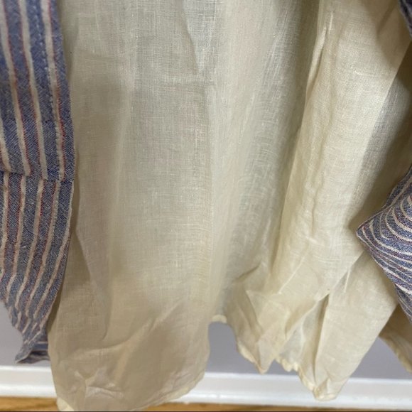 Lulu’s Golden Days Blue Striped Tie-Strap Maxi Dress - Picture 12 of 16